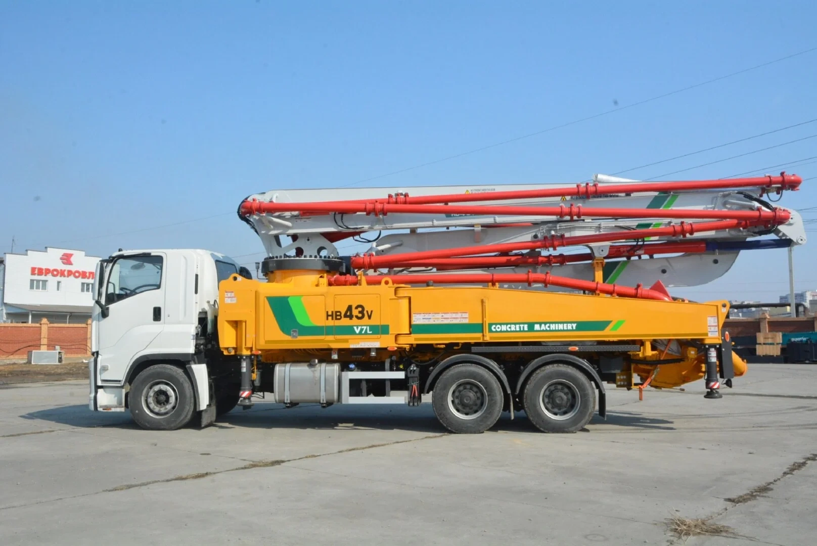 Автобетононасос XCMG 43м